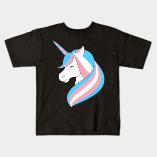 Trans Unicorn Kids T-Shirt